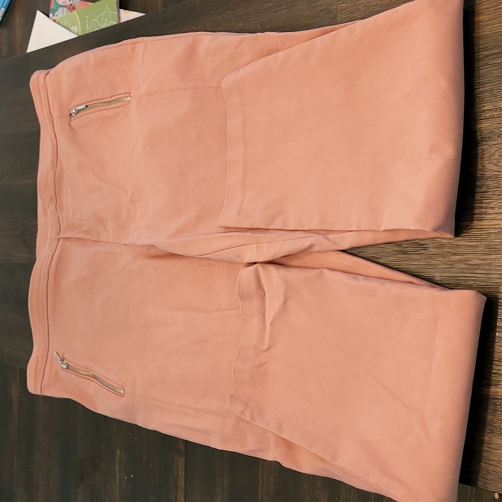Jules&Leopold  salmon color pull on pants